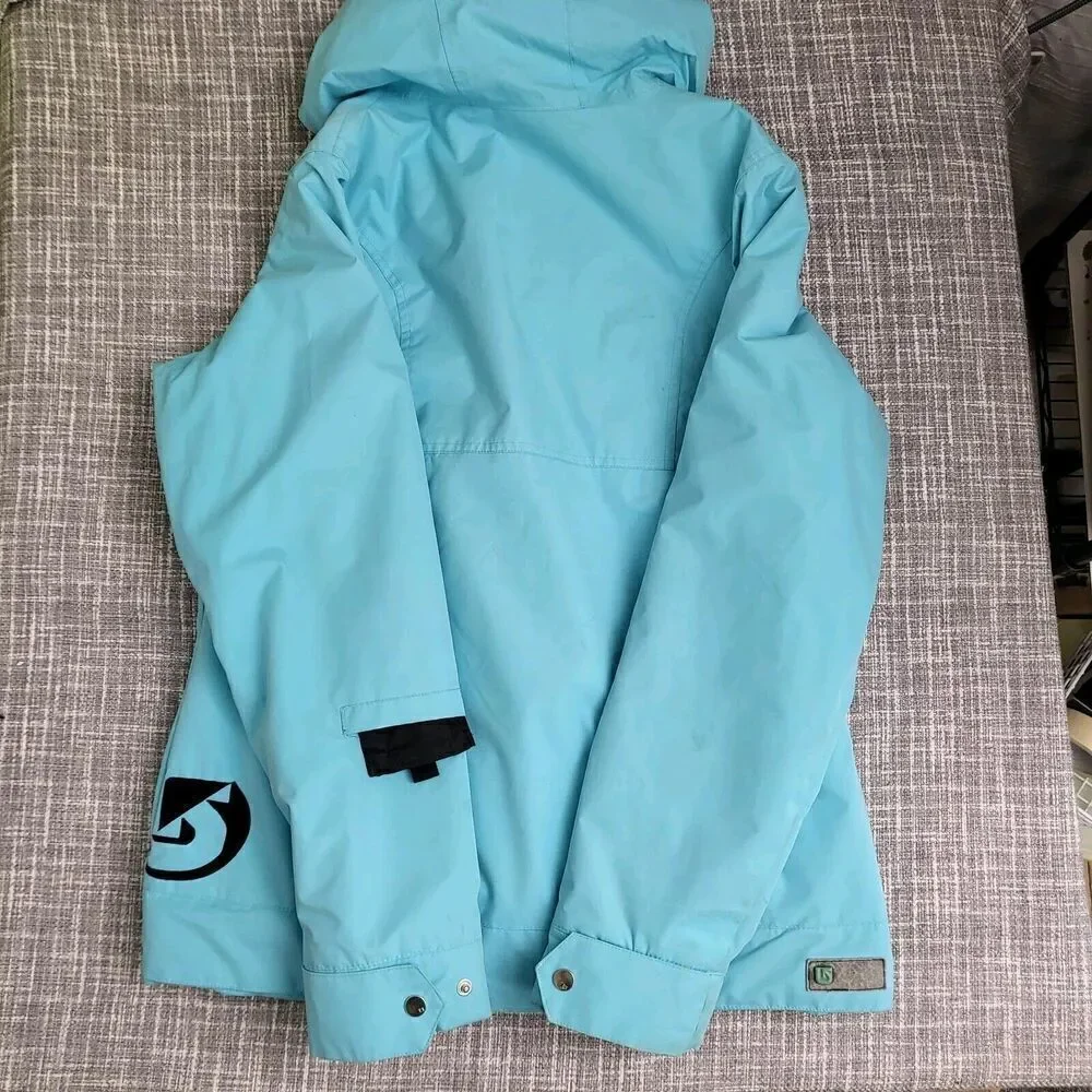 BURTON Mutiny DryRide Insulated Snowboard Jacket Aqua Blue Teen Girl's L